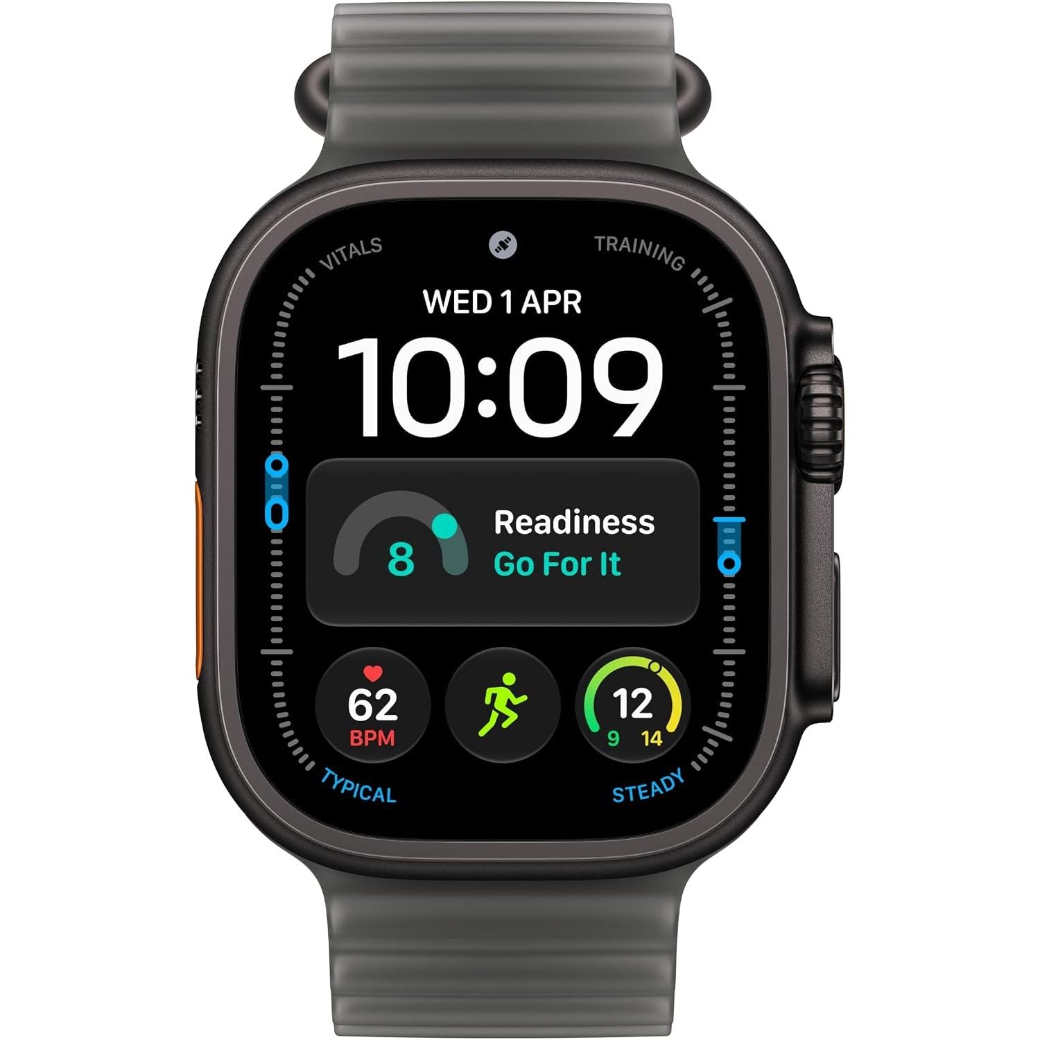 Apple Watch Ultra 4 GPS + Cellular 49mm Smartwatch Black Titanium Case
